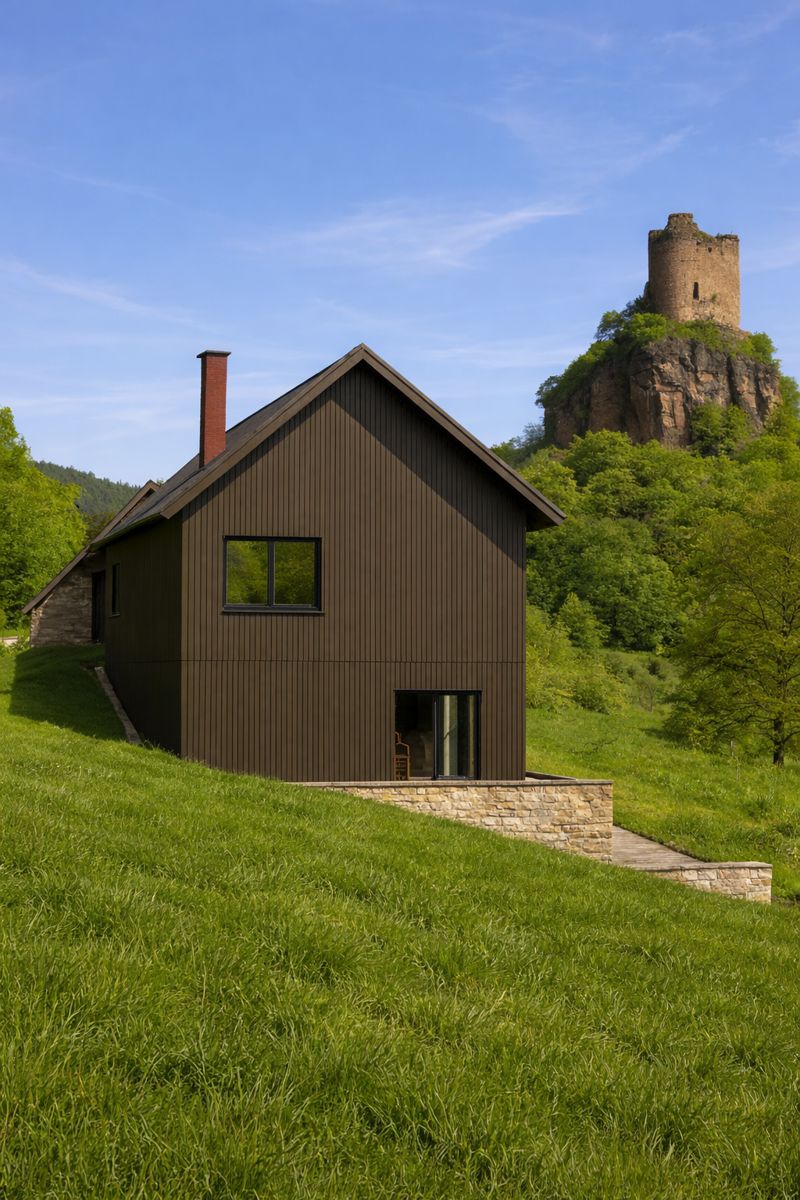 Ferienhaus in Windstein – Neubau eines Holzhauses